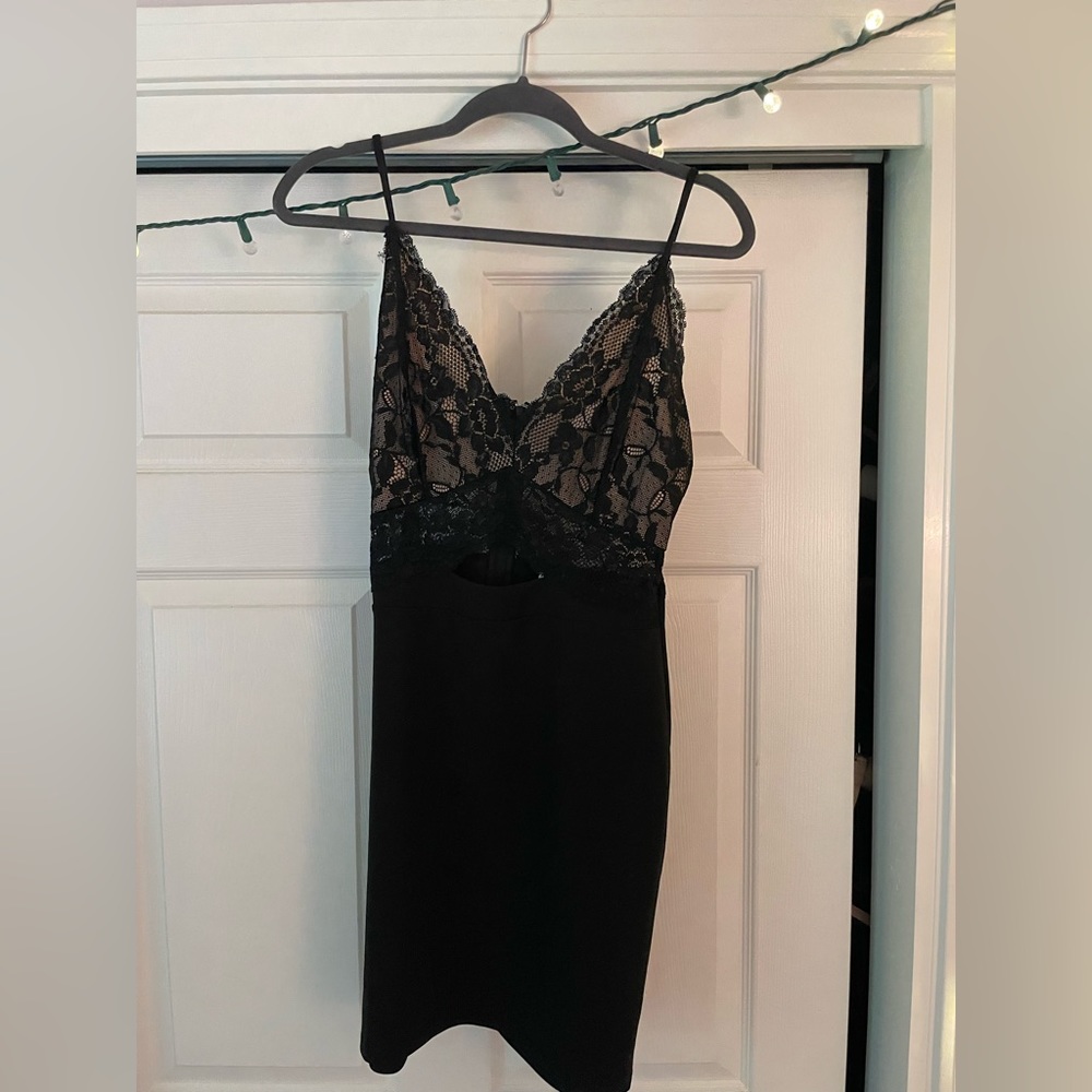 windsor black party dress